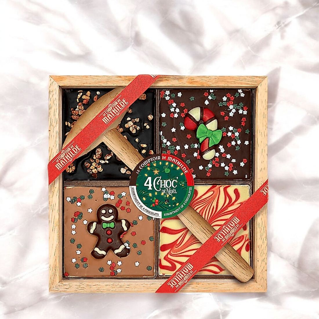 Comptoir de Mathilde - 4 in 1 Christmas Breakable Chocolate 1