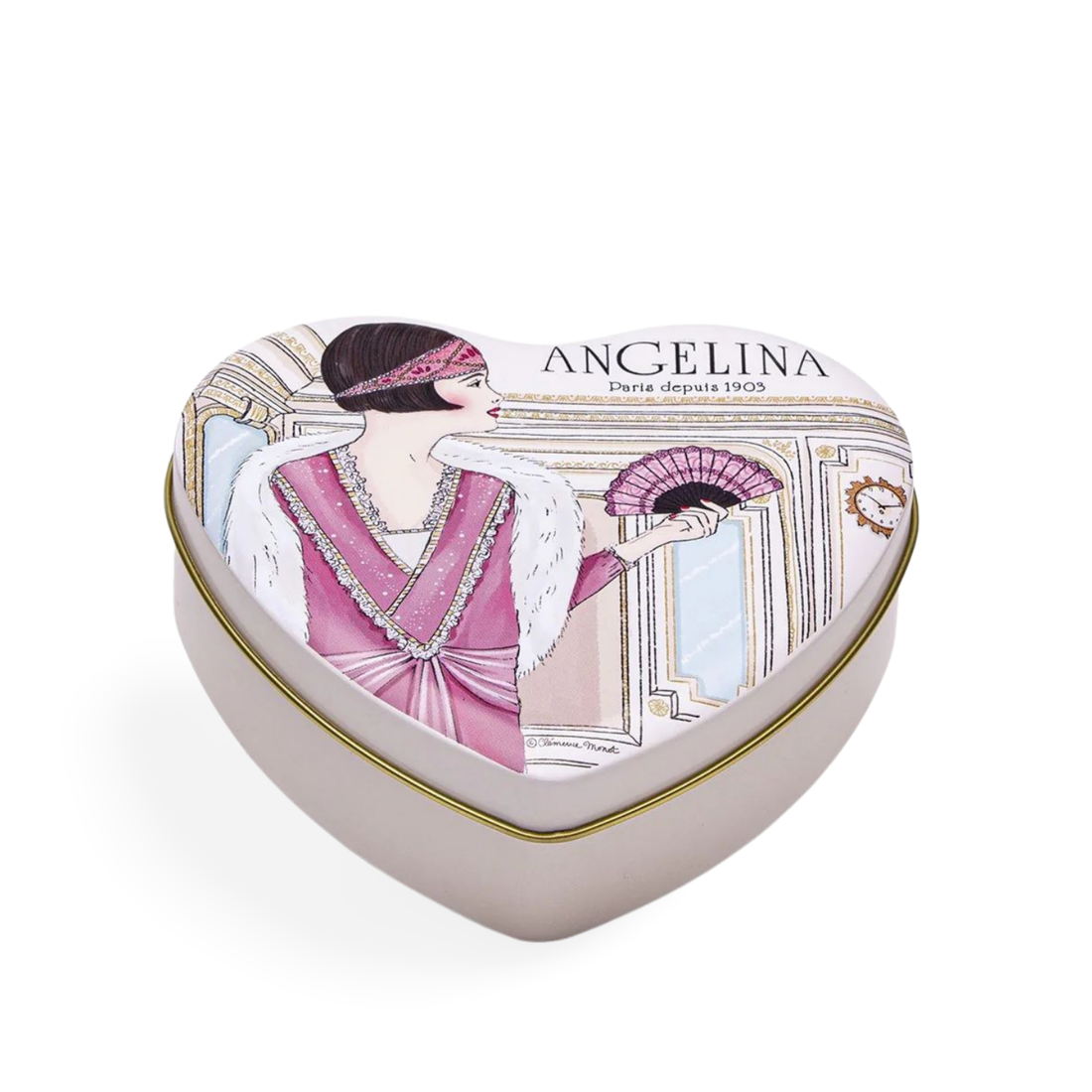 Angelina Chocolate Pralines Heart Box thumbnail 2