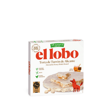 El Lobo Torta Imperial Round Crunchy Almond Turrón
