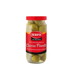 Serpis Green Olives Stuffed With Spicy Chorizo