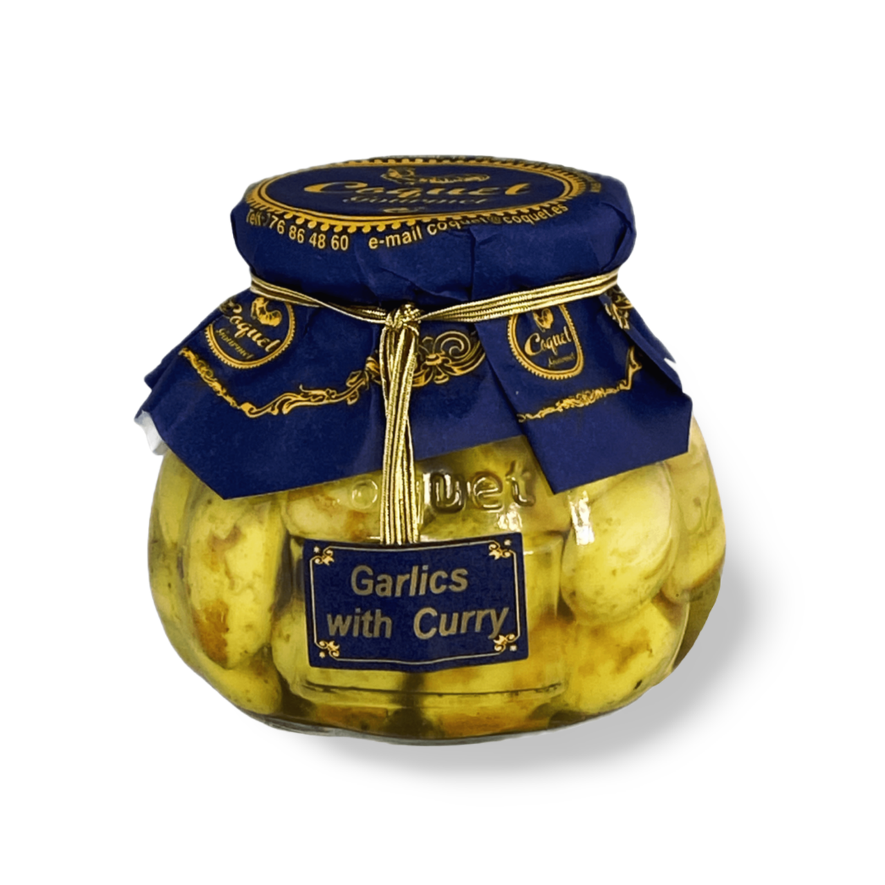 Coquet Sweet Garlic Cloves With Curry