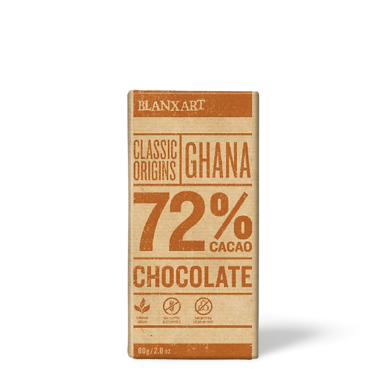 Blanxart 72% Dark Ghana Bar