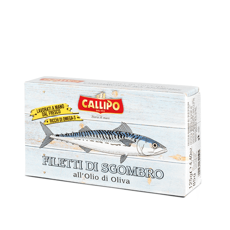 Callipo Mackerel Fillets in Olive Oil 125g 1