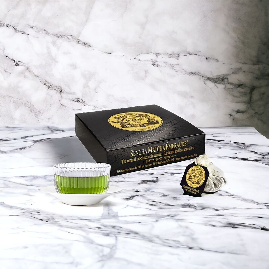 Mariage Frères Sencha Matcha Emeraude Sachets 1