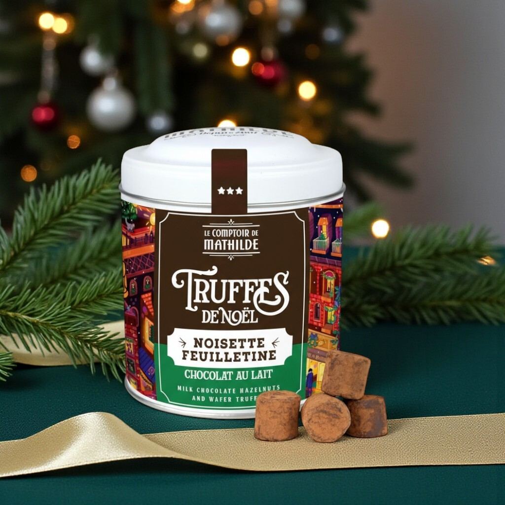 Comptoir de Mathilde - Christmas Truffle Milk Hazelnut Feuilletine 1
