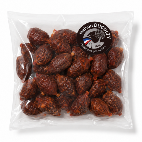 Grignotons Chorizo (Chorizo-style Saucisson Minis) by Maison Duculty