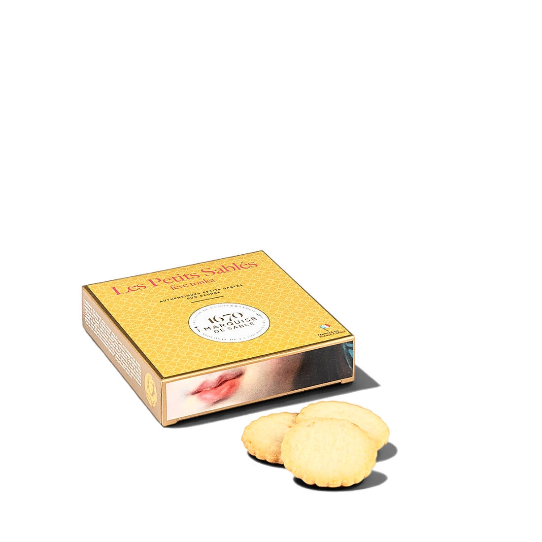 La Sablésienne Tonka Bean Shortbread Cookies 100g 1