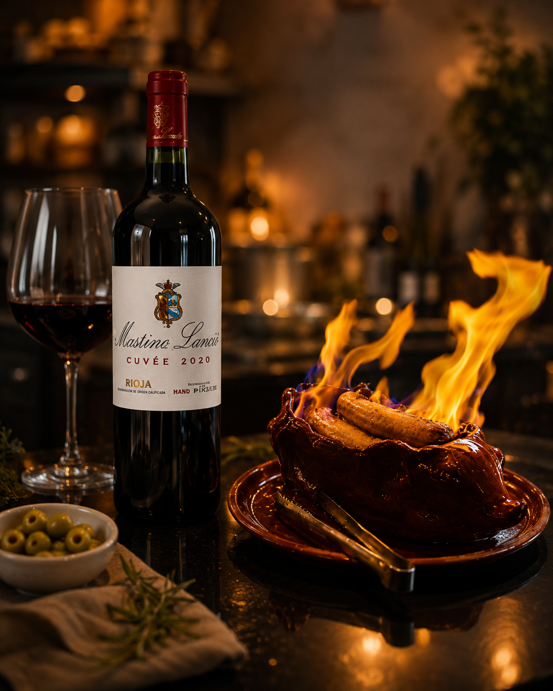 THE ULTIMATE SPANISH PAIRING: MARTÍNEZ LACUESTA CRIANZA & TERRY’S HOMEMADE CHORIZO
