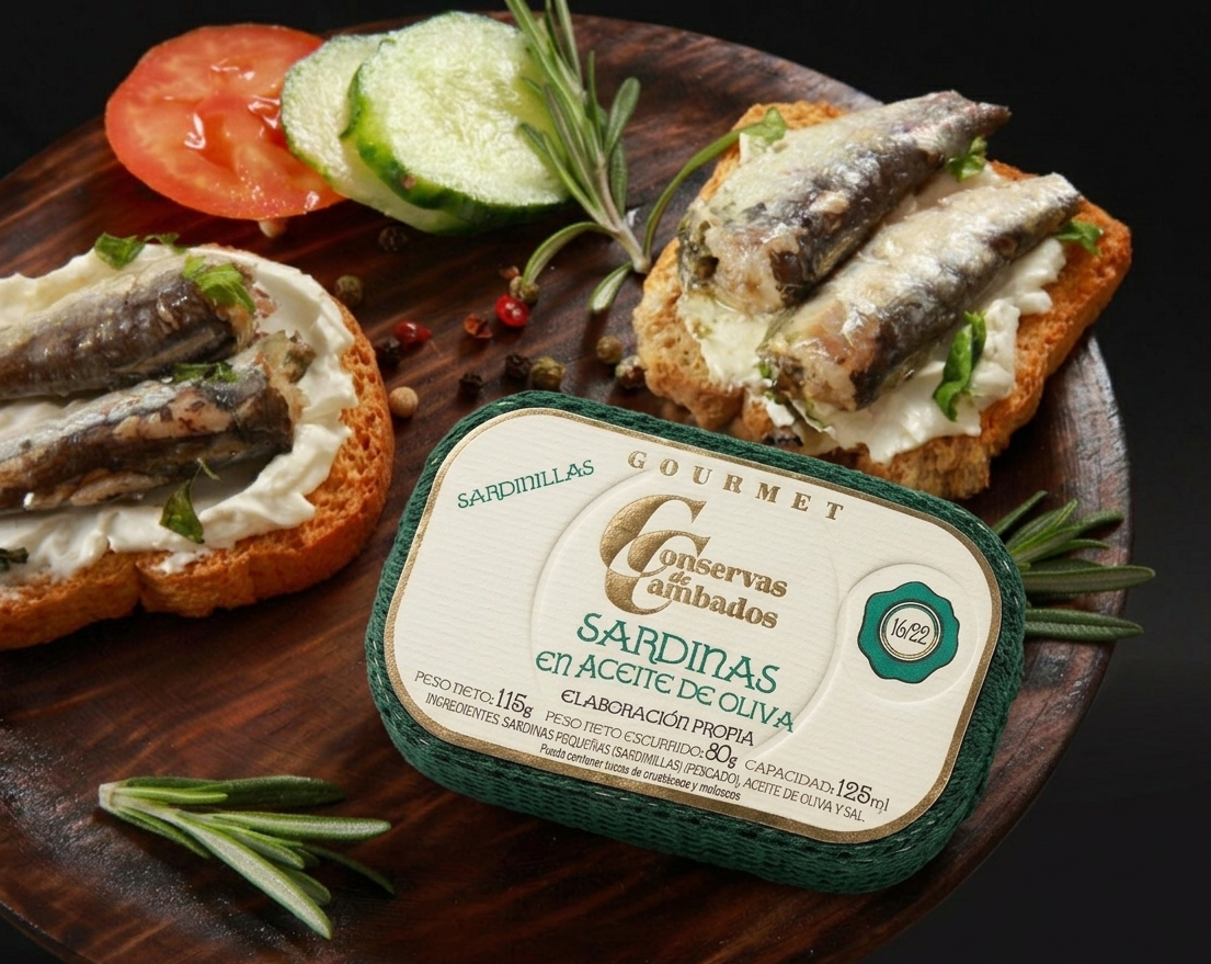 TOASTED TOMATO & SMALL SARDINE PINTXOS