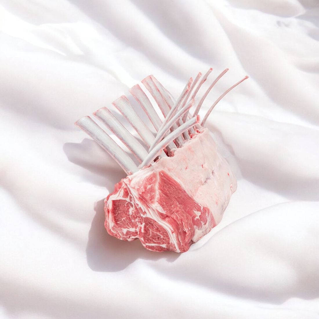 Australian High Grade Grass-Fed Lamb Rack Tomahawk thumbnail 2