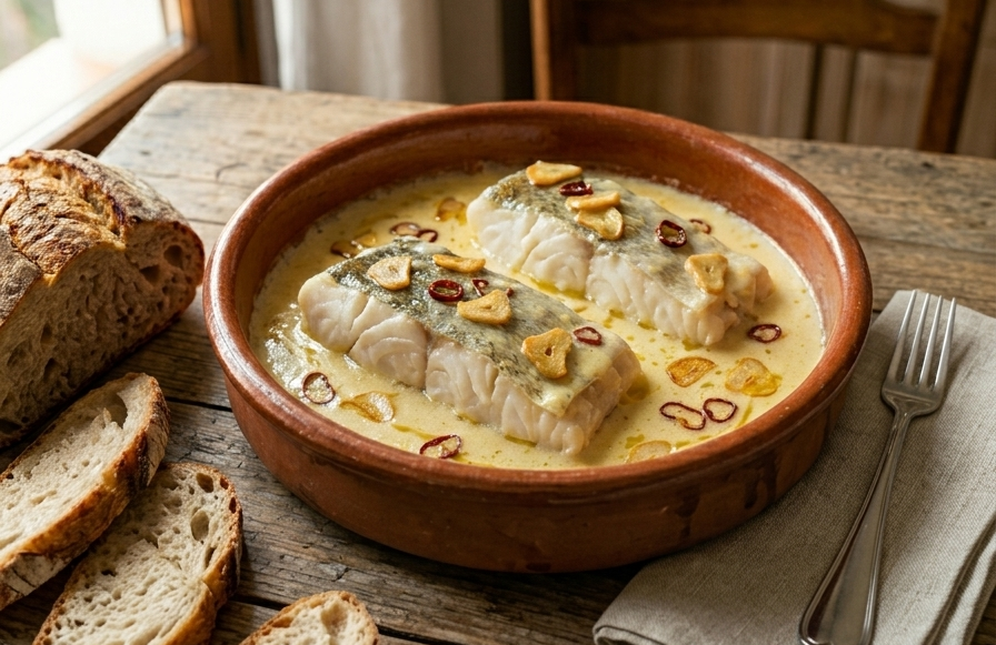 EL BARQUERO LOMO DE BACALAO AL PIL-PIL