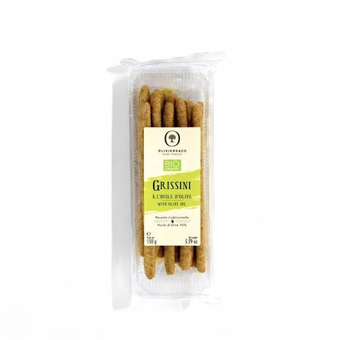 Olivers & Co Grissini with Olive Oil