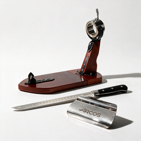 Maison Dehesa The Essential Cortador Pack — Knife, Stand & Tongs