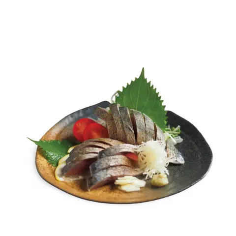 Kinka Aburi Shimesaba Vinegared Mackerel, Skin Roasted (Frozen)