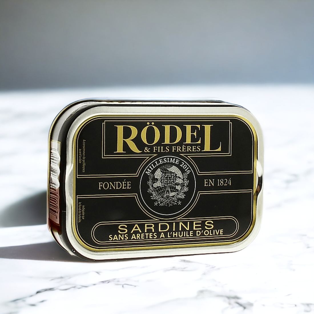 Rödel Boneless Vintage Sardines in Olive Oil (Millesimé) 1