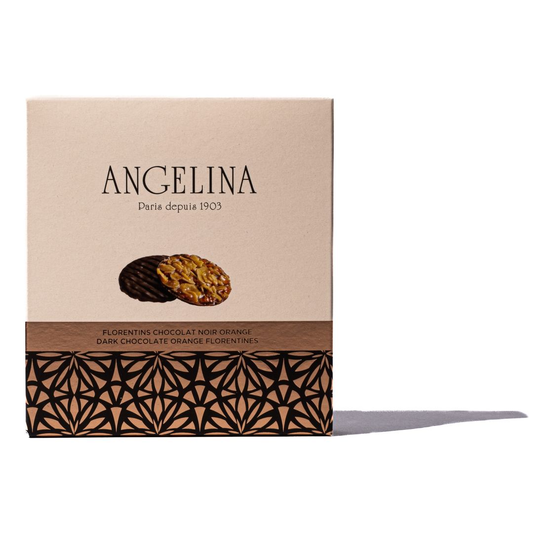 Angelina Dark Chocolate Florentines - Orange thumbnail 2