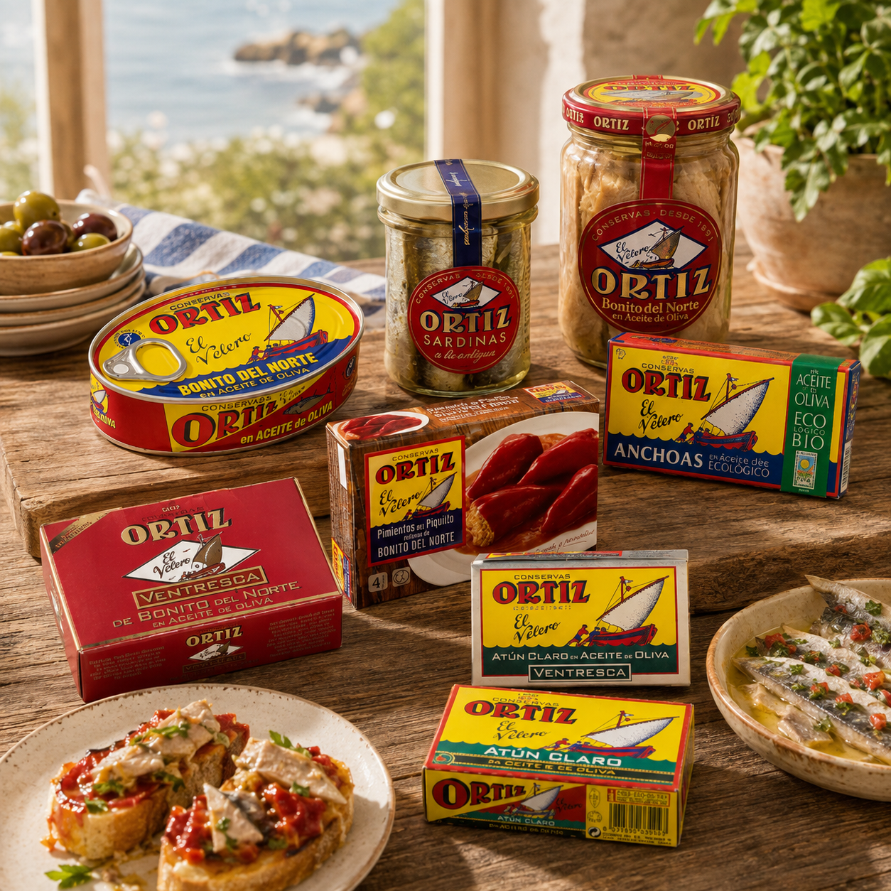 DISCOVER THE ART OF SPANISH CONSERVAS WITH ORTIZ