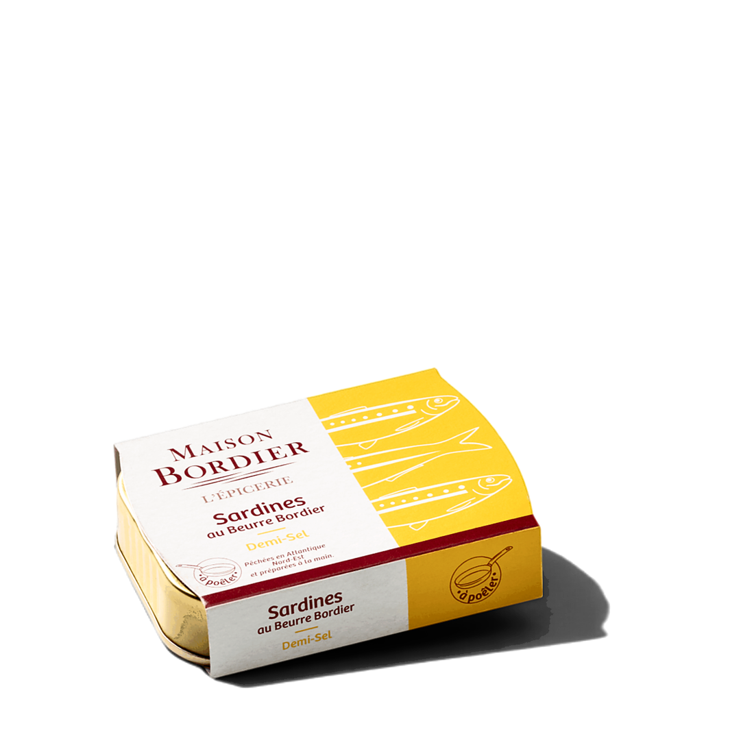 Bordier Sardines in Semi-Salted Butter 1