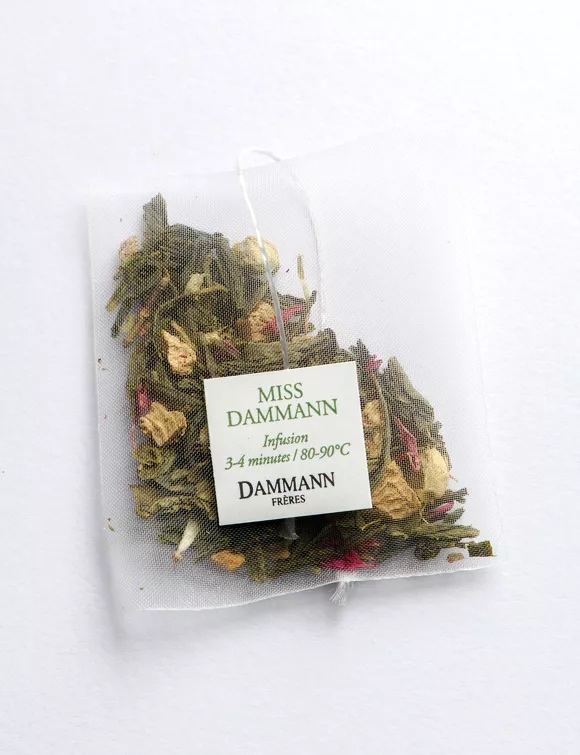 Dammann Frères Miss Dammann Green Tea Bags thumbnail 4