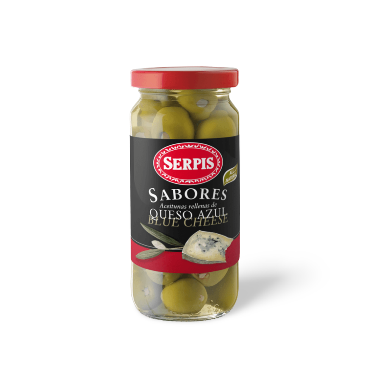 Serpis Green Olives Stuffed With Blue Cheese