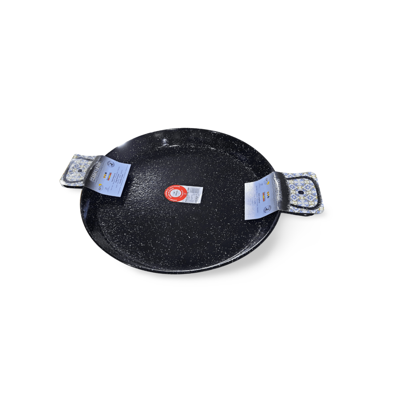 Paella Pan 10 Portions In Enamel Finish 42 Cm Ø