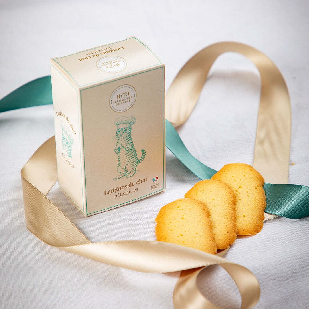 La Sablésienne Langues de Chat Cookies 40g thumbnail 2