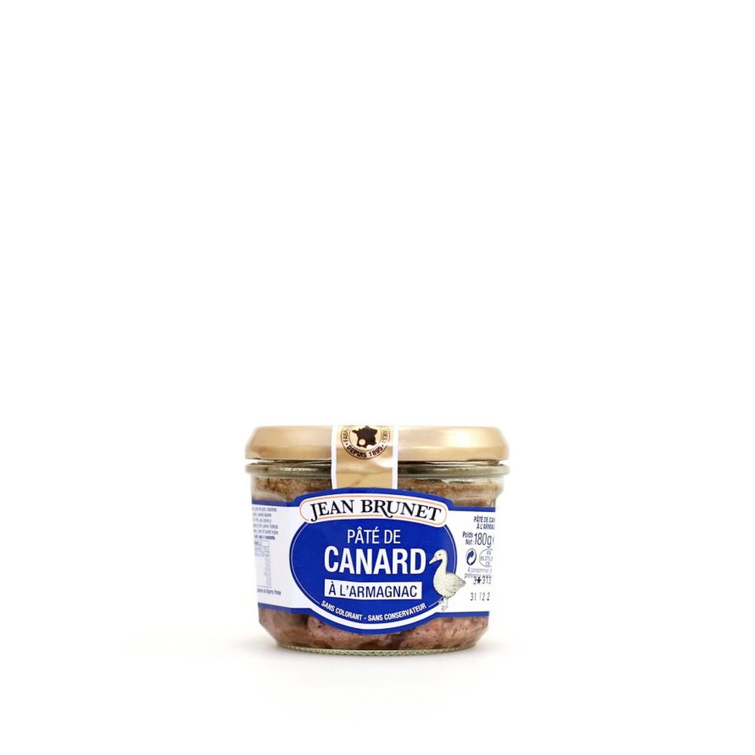 Jean Brunet Duck Pâté with Armagnac 1