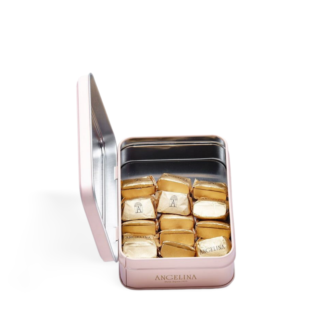 Angelina Tin Box of Mini Giandujas thumbnail 3