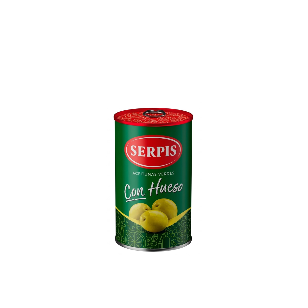 Serpis Whole Green Olives