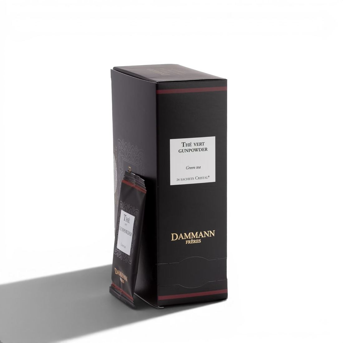 Dammann Frères Enveloped Tea Bags - Thé Vert Gunpowder 1