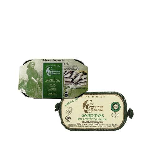 Conservas de Cambados Sardinillas (Baby Sardines) in Olive Oil