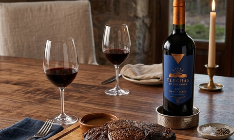 THE ART OF THE ARGENTINIAN FEAST: FLECHAS DE LOS ANDES GRAN MALBEC & RIBEYE ROAST