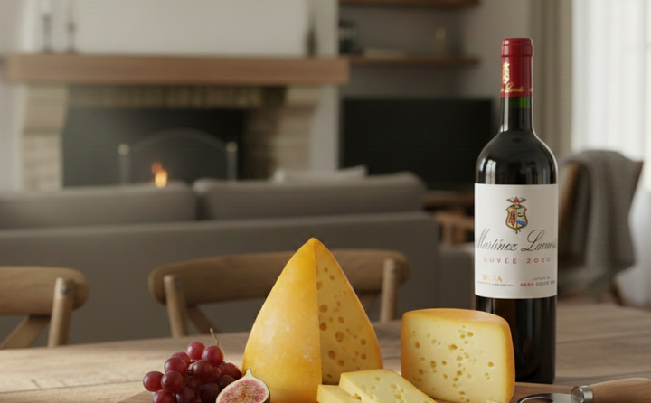 RED WINE, SMOKED CHEESE — PERFECTLY PAIRED, PERFECTLY ELEGANT