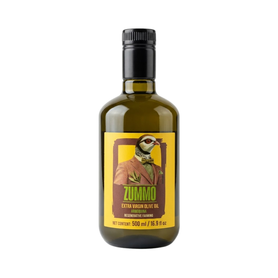 ARBEQUINA EXTRA VIRGIN OLIVE OIL ZUMMO