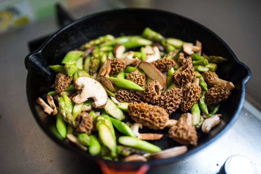 Fresh Morels (Morilles - Morchella) thumbnail 2