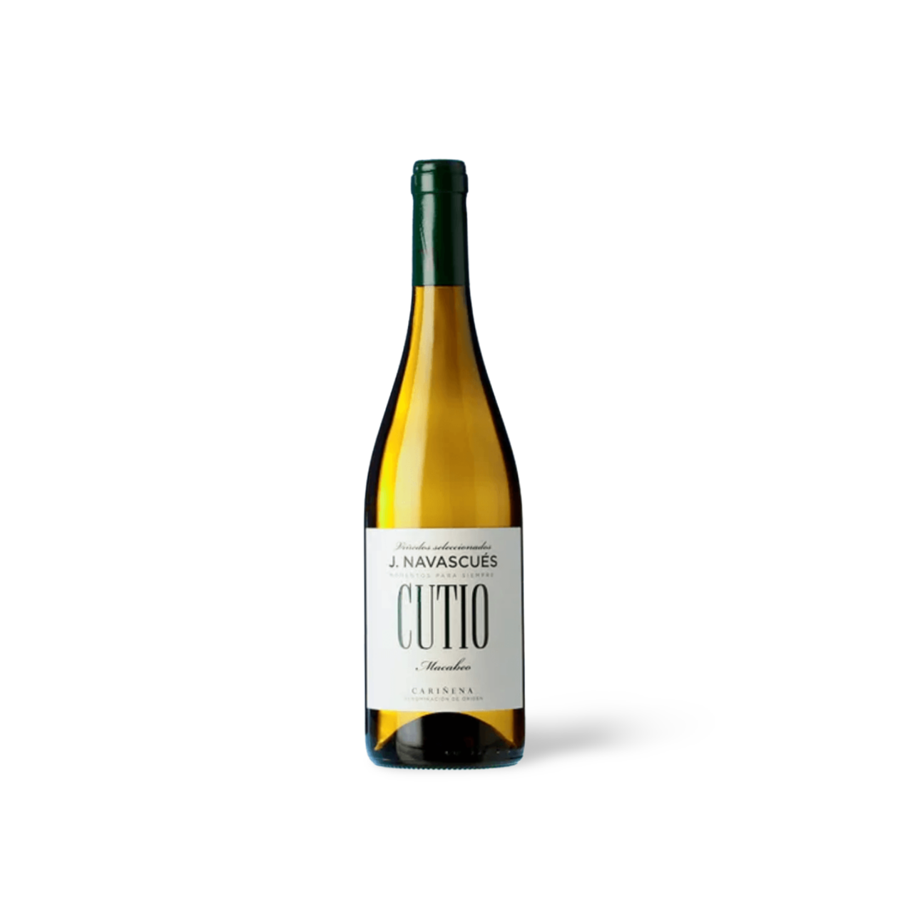 Familia Navascués Enología Cutio Macabeo DO Cariñena