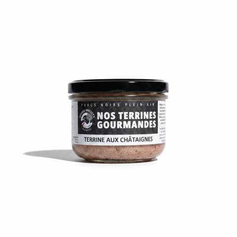 Black Pork Terrine de Campagne with Chestnuts/ Chataignes by Maison Duculty