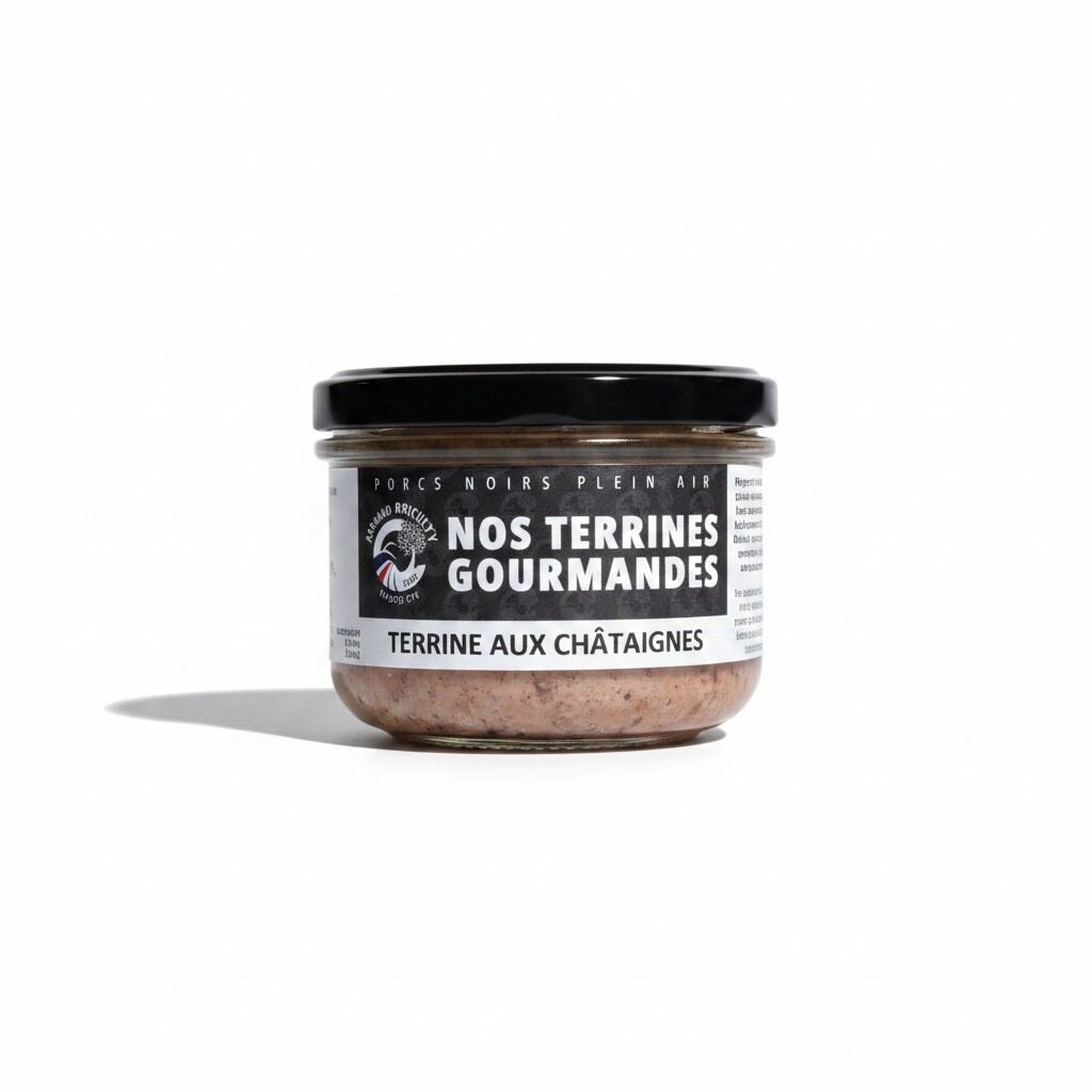 Black Pork Terrine de Campagne with Chestnuts/ Chataignes by Maison Duculty 1