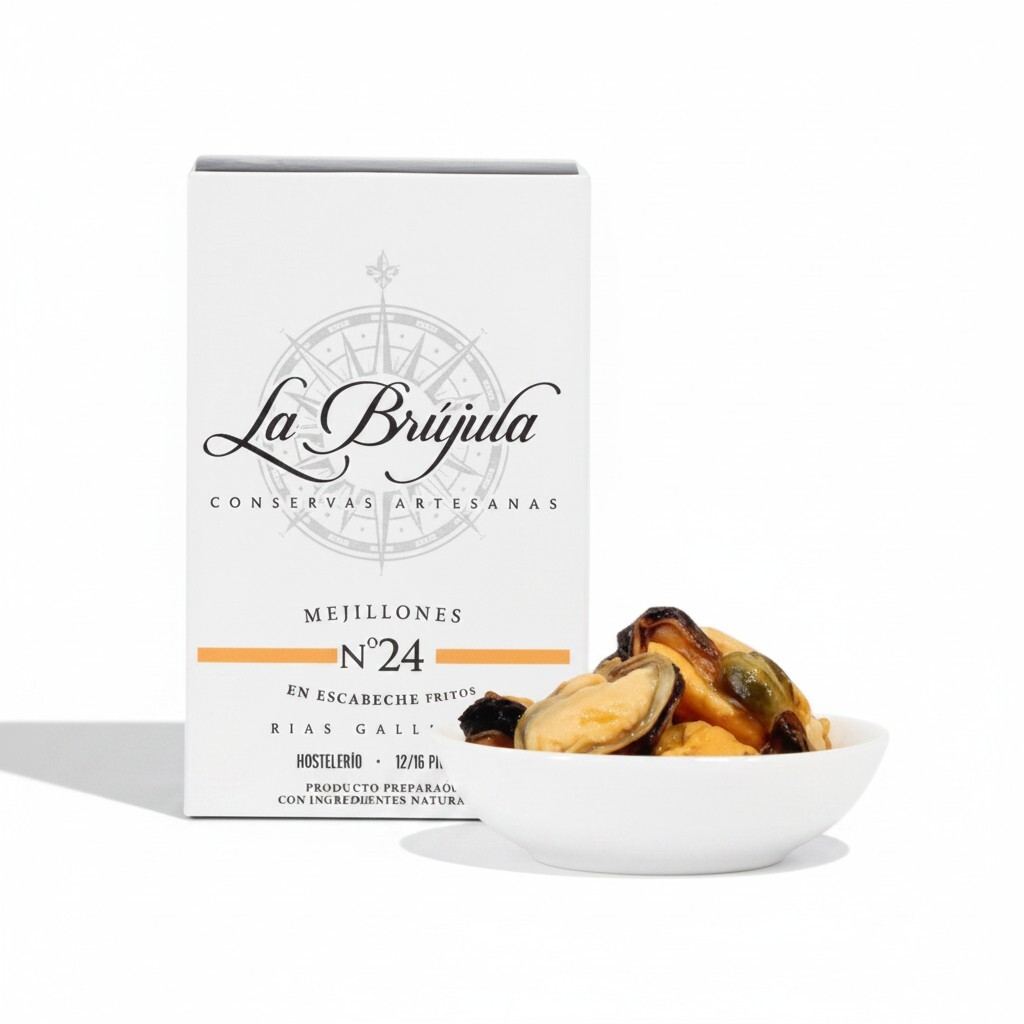 La Brujula N23 Mussels in Pickled Sauce 1