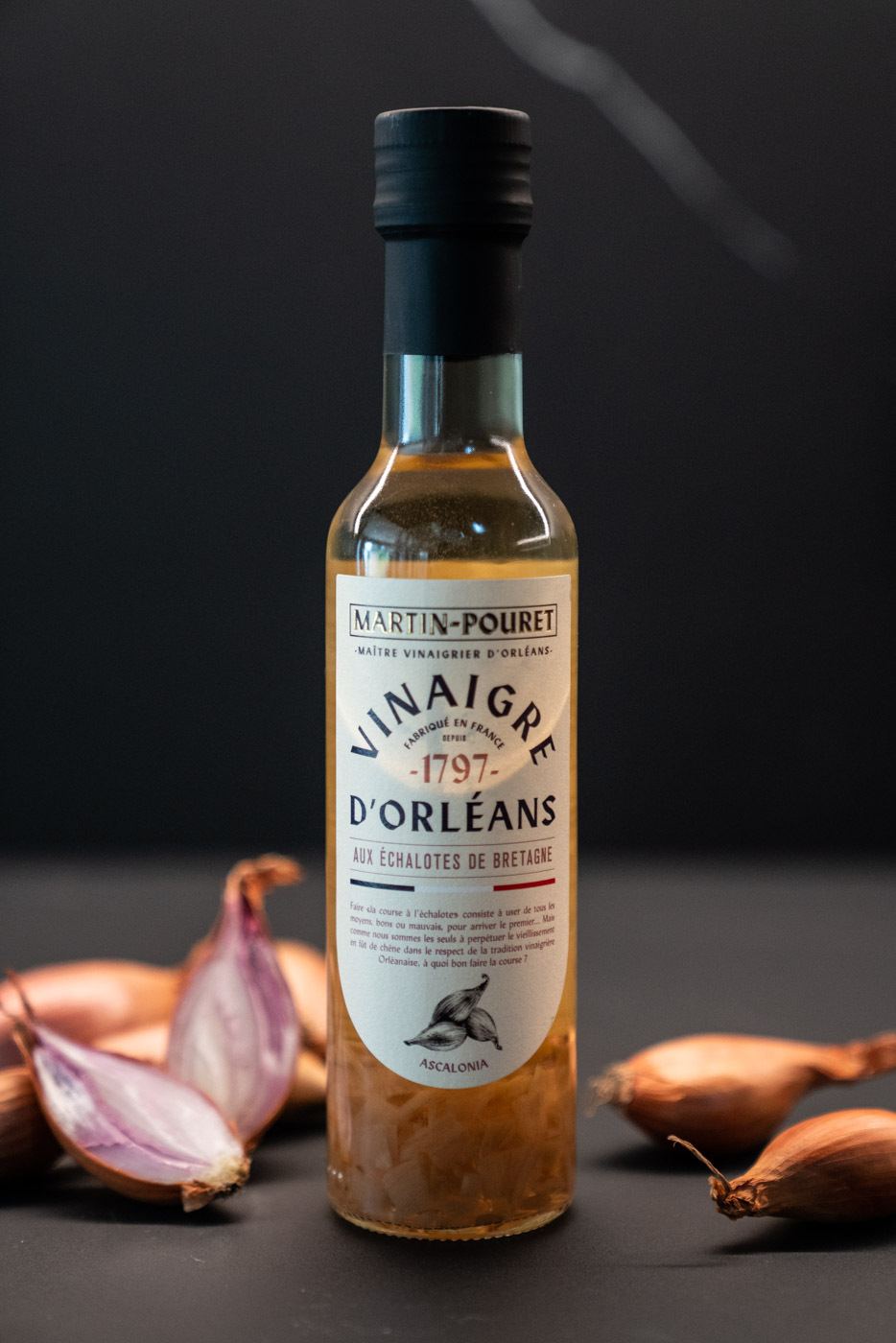Martin-Pouret White Wine Vinegar with Shallots 1