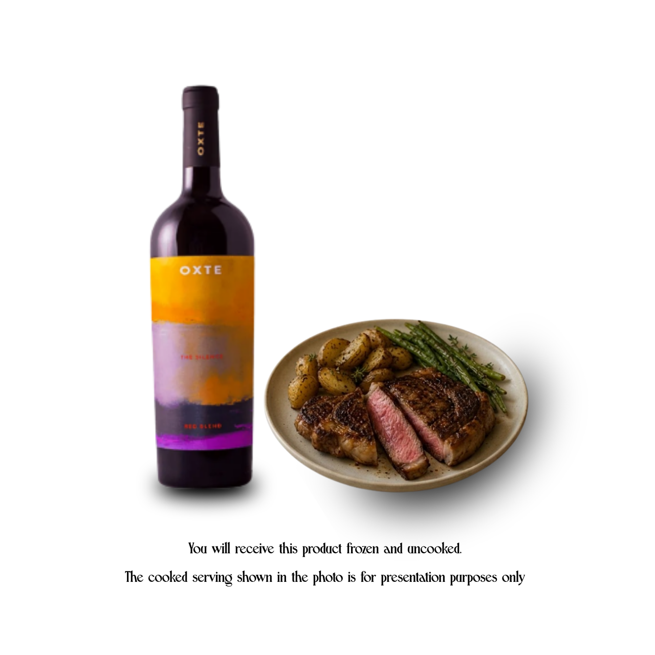 The Steakhouse Suite: COVAP Ribeye & OXTE Red Blend Bundle