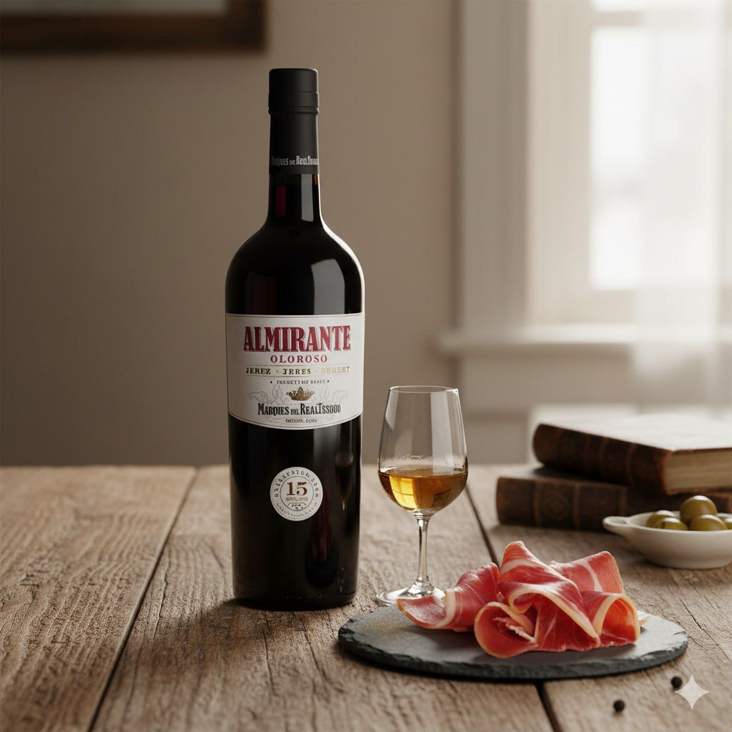 A PAIRING MADE TO IMPRESS: AIRE SANO JAMÓN DE TERUEL & MARQUÉS DEL REAL TESORO ALMIRANTE OLOROSO