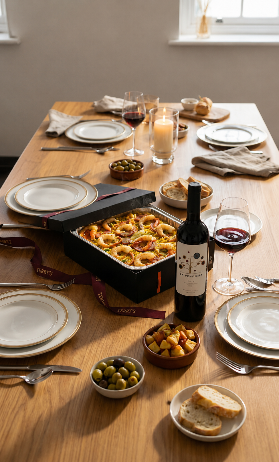 A MATCH MADE IN RIOJA HEAVEN: LA VENDIMIA & THE SUPER PAELLA