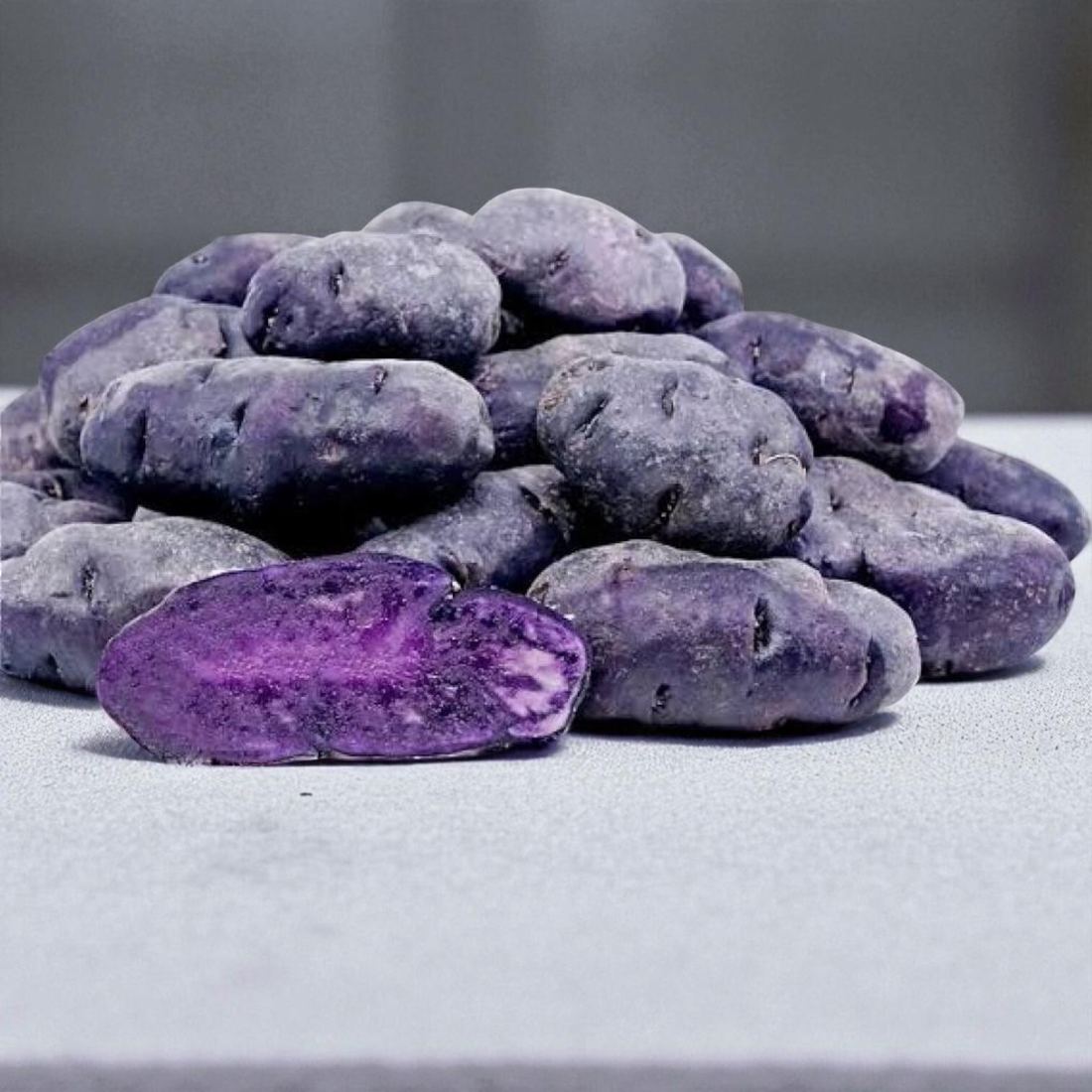 Potatoes Vitelotte (Purple Potatoes) thumbnail 2