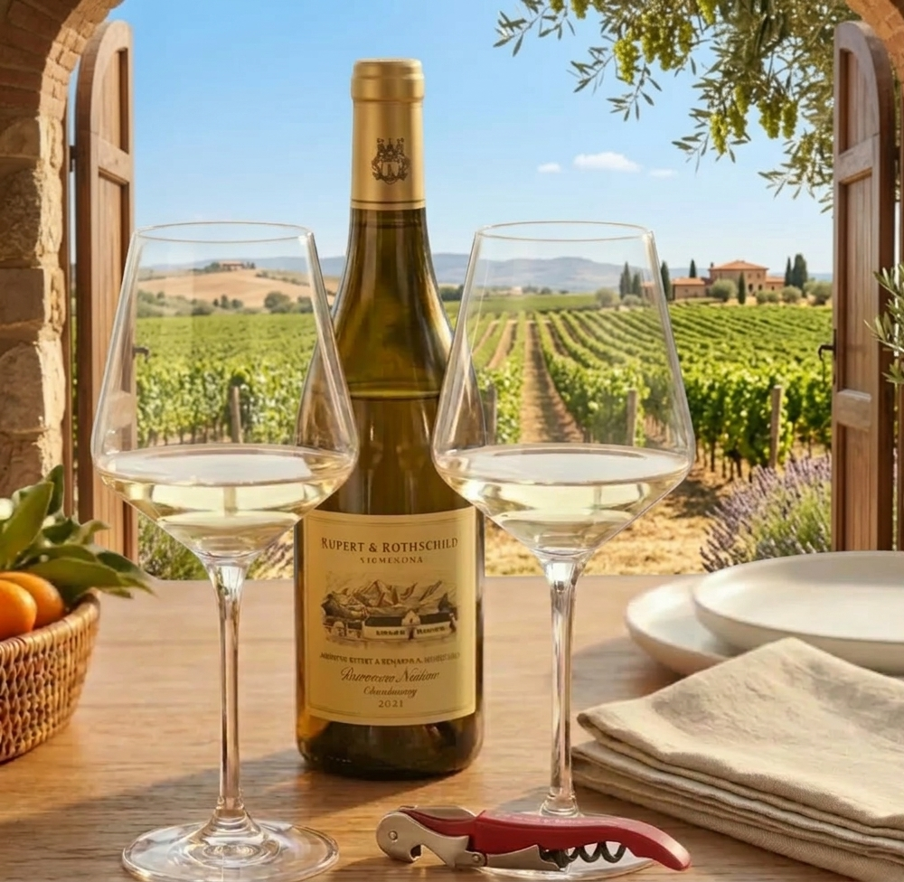 WHITE WINE BRIGHT VIBES