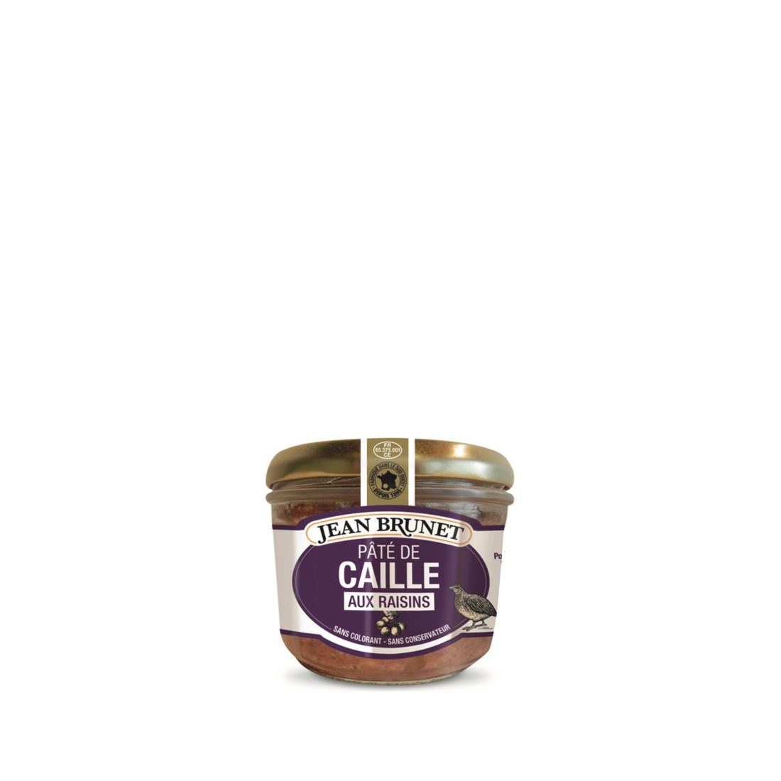 Jean Brunet Quail Pâté with Raisins 1