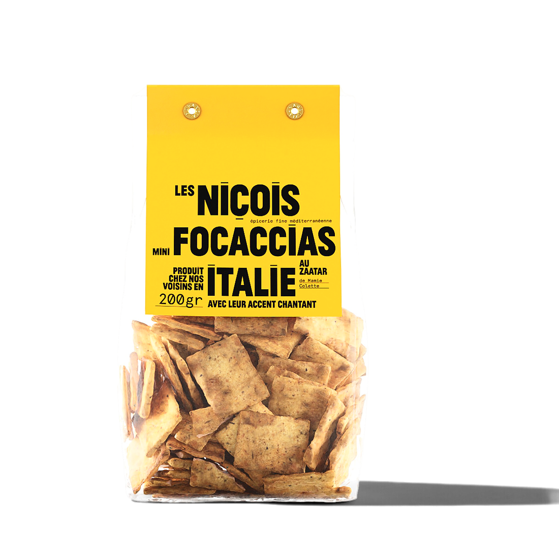 Les Niçois Mini Zaatar Focaccias 200g 1