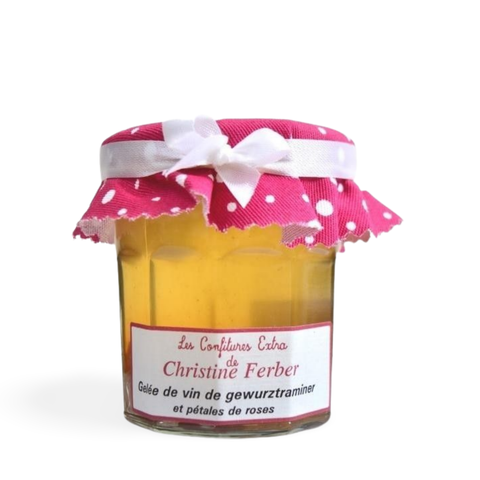 Gewurtzaminer Wine and Rose Jelly by Christine Ferber