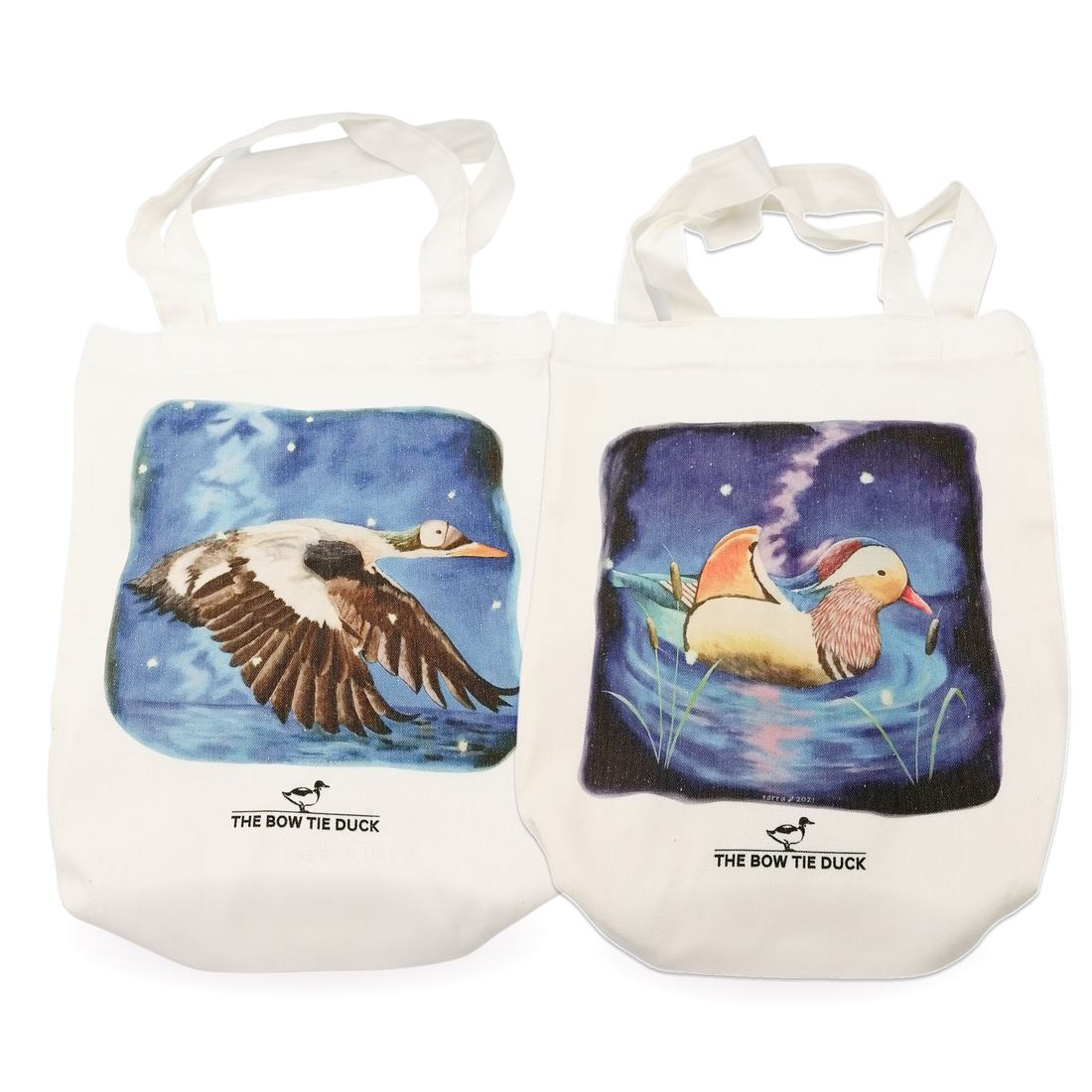 The Bow Tie Duck Reusable Canvas Tote (Limited Edition) 1