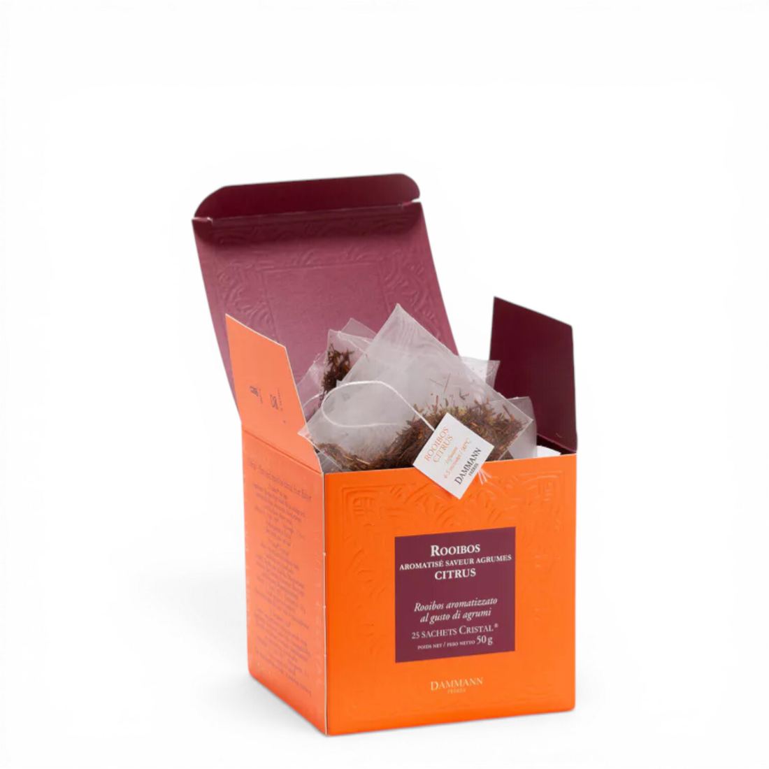 Dammann Frères Rooibos Citrus Tea Bags 1